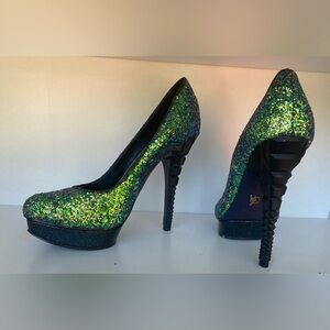 Rachel Roy Glittered Heels